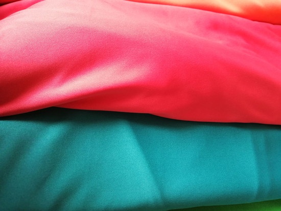 Polyester Viscose Fabric 2-way Stretch